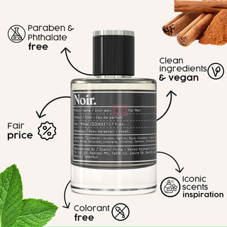 Noir E10 Men's Eau de Parfum 50 ml