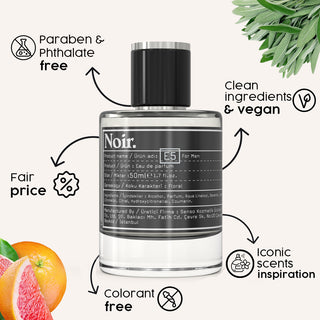 Noir E5 Men's Eau de Parfum 50 ml