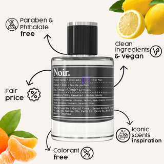Noir E6 Men's Eau de Parfum 50 ml