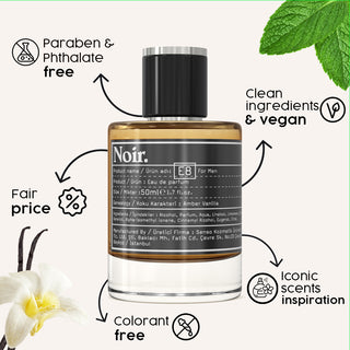 Noir E8 Men's Eau de Parfum 50 ml