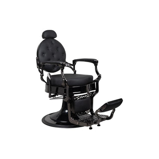 Barber Chair Royal Shiny Black