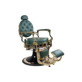 Barber Chair Royal Black/Green