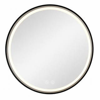 Ankara 06 LED Barber Mirror Black – Acos Paris