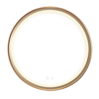 Ankara 06 LED Barber Mirror – Gold