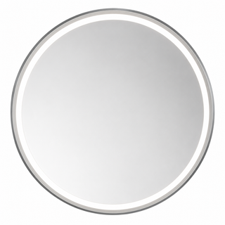 Ankara 06 LED Barber Mirror – Silver