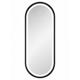 Antalya 07 LED Barber Mirror Black – Acos Paris