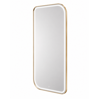 Izmir 35 LED Barber Mirror Gold – Acos Paris
