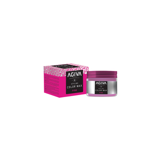 Agiva Hair Styling Color Wax Pink 120ML