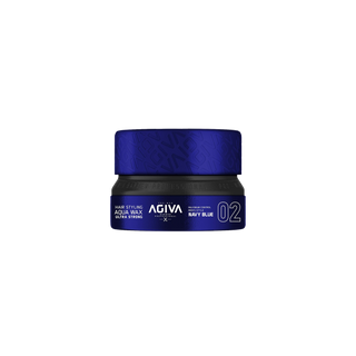 Agiva Styling Haarwachs Aqua Ultra Strong – Marineblau 155 ml