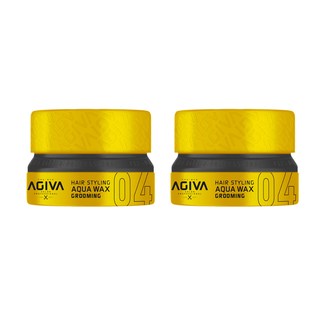 Agiva Hair Styling Aqua Wax Grooming - Yellow 04 - Set of 2
