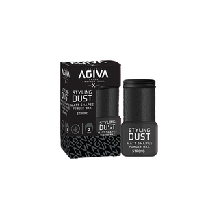 Agiva Styling Hair Powder Wax Strong - Black 20g