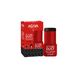 Agiva Styling Hair Powder Wax Exstrong - Red 20g