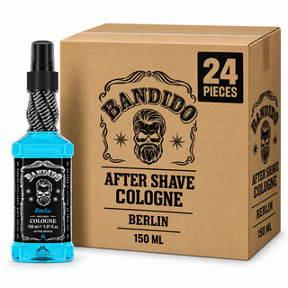 Bandido After Shave Cologne Berlin 150 ml – Karton mit 24 Stück