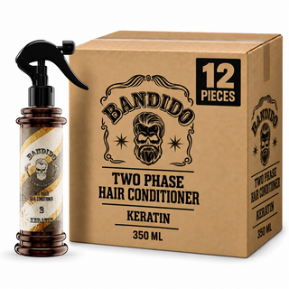 Bandido Two Phase Hair Conditioner Keratin 350 ml – Karton mit 12 Stück