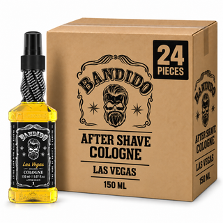 Bandido After Shave Cologne Las Vegas 150 ml – Karton mit 24 Stück
