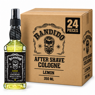 Bandido After Shave Cologne Lemon 350 ml – Karton mit 24 Stück