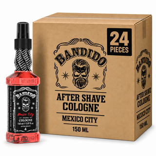 Bandido After Shave Cologne Mexico City 150 ml – Karton mit 24 Stück