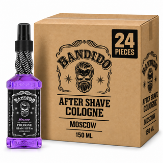 Bandido After Shave Cologne Moscow 150 ml – Karton mit 24 Stück