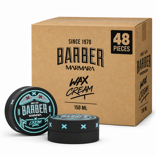 Barber Marmara Wax Cream 150 ml – Karton mit 48 Stück