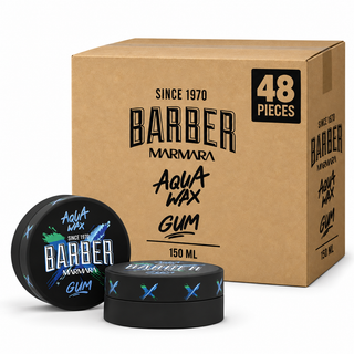 Barber Marmara Aqua Wax Gum 150 ml – Karton mit 48 Stück