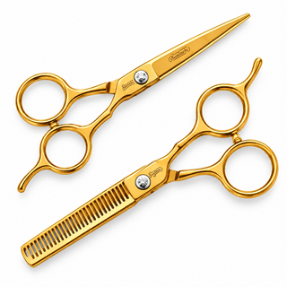 Barber Scissor Set Gold/Black 1080x1080