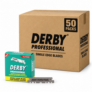 Derby Professional Rasierklingen – Karton mit 50 Packungen