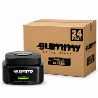 Gummy Hair Gel Keratin – Karton mit 24 Stück