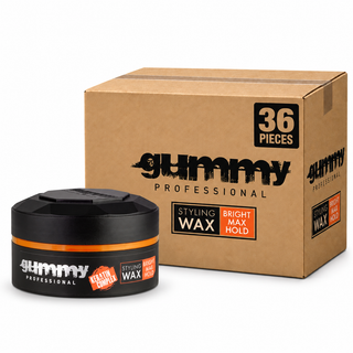Gummy Styling Wax Bright Max Hold – Karton mit 36 Stück