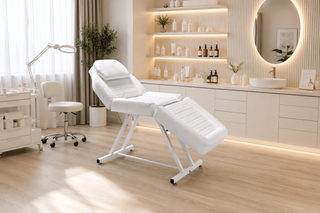 Professional Beauty Treatment Bed – White