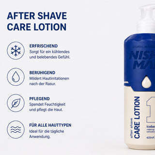 Nishman After Shave Care Lotion 01 Iceberg - 400ml