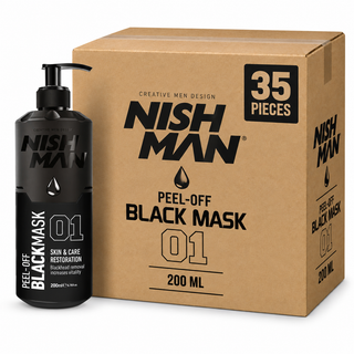 Nishman black-mask-200ml mit 35er Karton