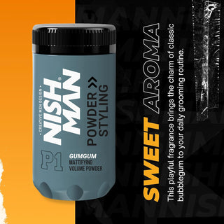 Nishman Powder Wax P1 GumGum Mattifying Volume Powder