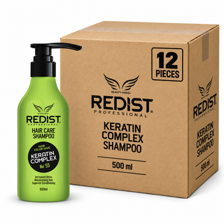 REDIST KERATIN COMPLEX SHAMPOO 500 ml – Karton mit 12 Stück