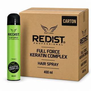 REDIST FULL FORCE KERATIN COMPLEX HAIR SPRAY 400 ml – Karton