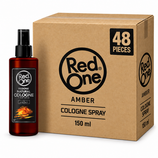 RedOne AMBER Cologne Spray 150 ml – Karton mit 48 Stück