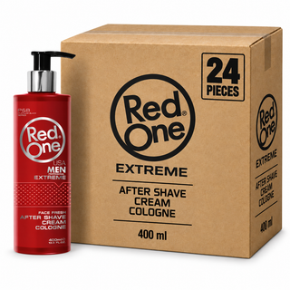 RedOne EXTREME AFTER SHAVE CREAM COLOGNE 400 ml – Karton mit 24 Stück