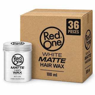 RedOne WHITE MATTE HAIR WAX 100 ml – Karton mit 36 Stück