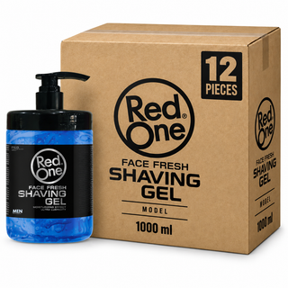 RedOne FACE FRESH SHAVING GEL MODEL 1000 ml – Karton mit 12 Stück